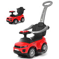 3 in 1 Ride on Push Car with Parental Handle (Pink) L557