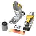 Cat8 Ethernet Cable Connector 2-Pack RJ45 Metal Tool Free Termination Plug Double Shielded Solid LAN Cable H967