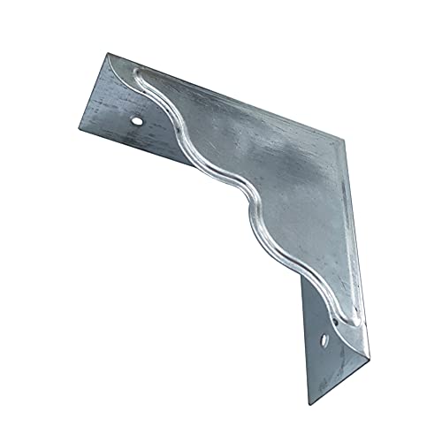 8 Pcs Antique Silver Metal Furniture Corner Protectors T601