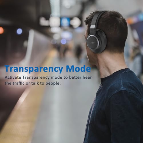 Active Noise Cancelling Bluetooth Headphones with Microphone T645