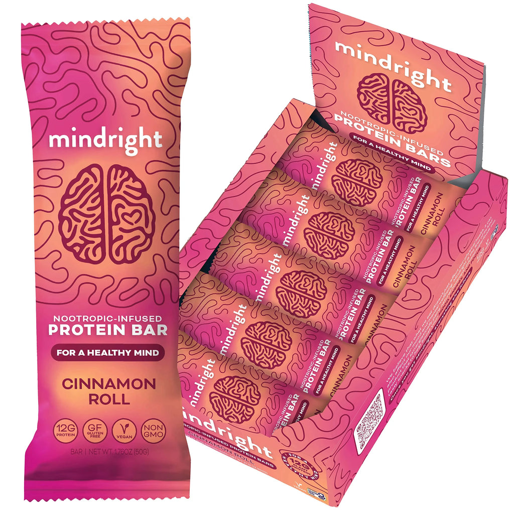 Cinnamon Roll Vegan Protein Bars 12 Pack P627408