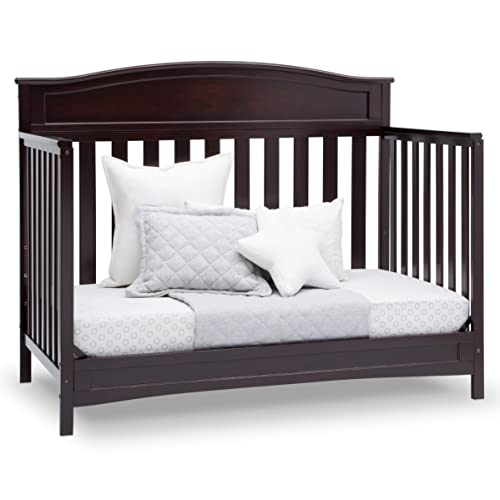 White 4-in-1 Convertible Baby Crib W960