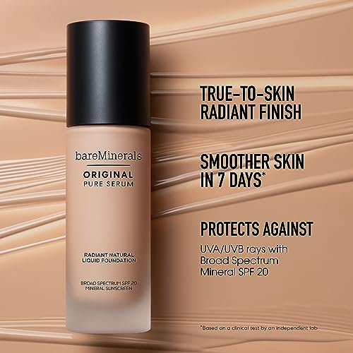 Original Pure Serum Radiant Natural Liquid Foundation Mineral SPF 20 S431321