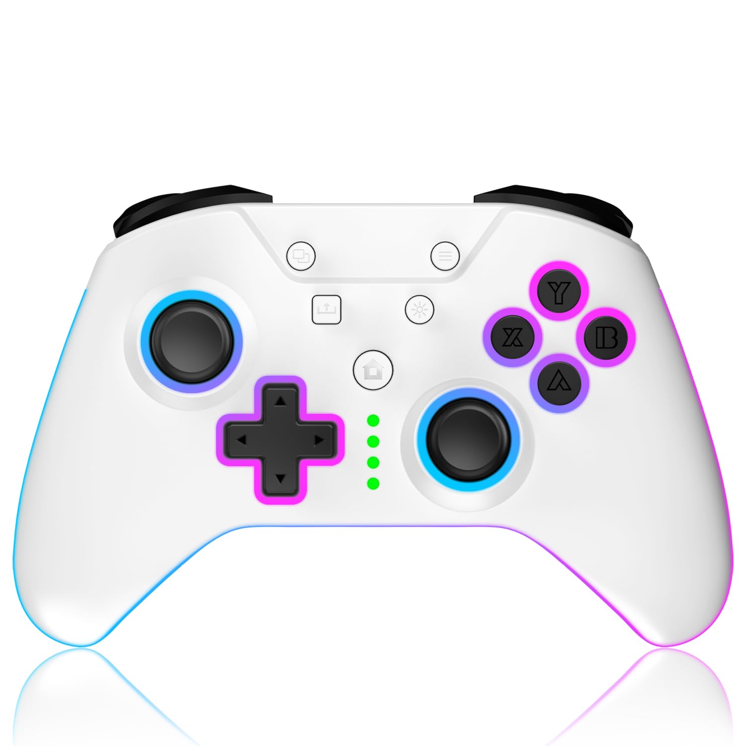 Wireless Xbox Controller with RGB LED Light T840215