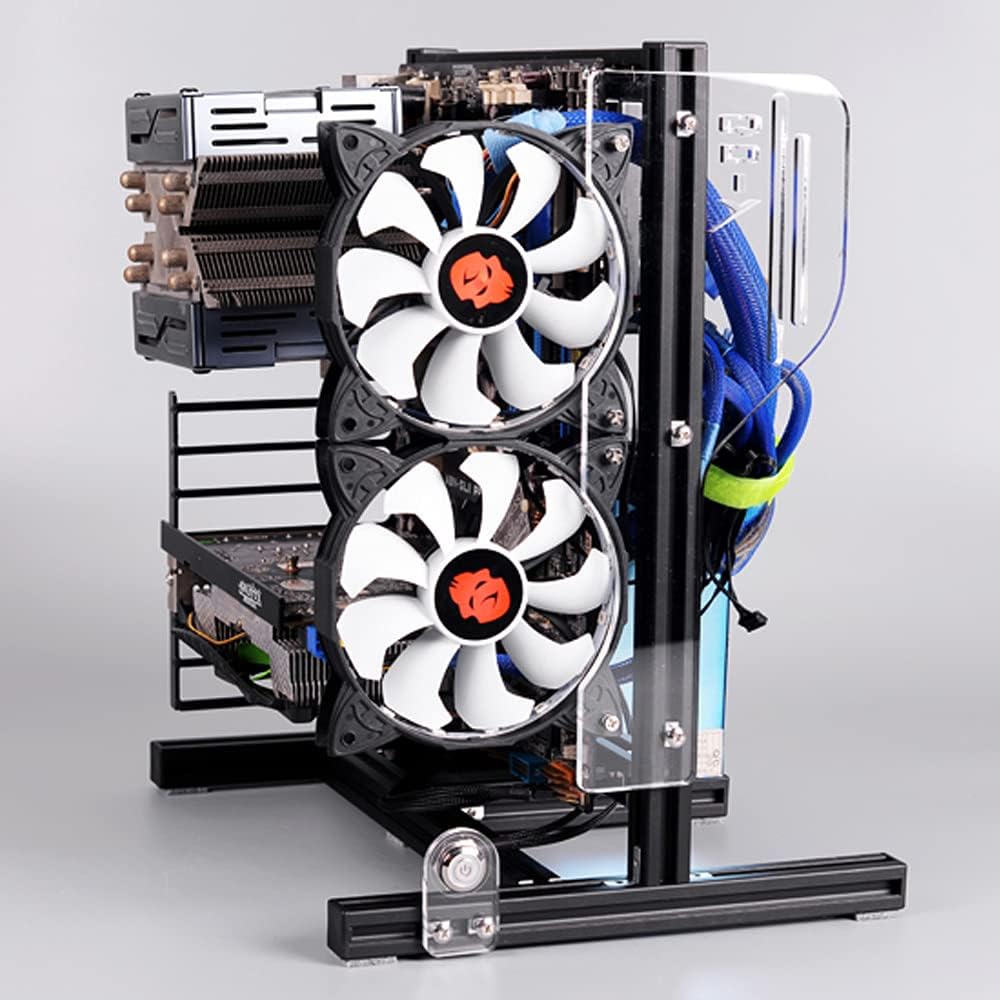 M-ATX ATX Motherboard Chassis Open Bare Metal Frame Chassis Rack M16126