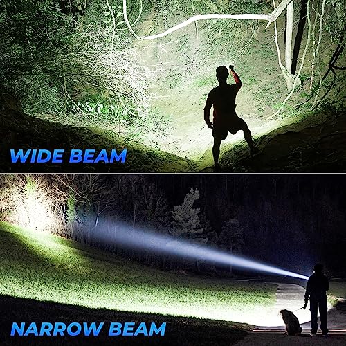 Rechargeable LED Flashlight High Lumen Super Bright COB Work Light IPX7 Waterproof L288