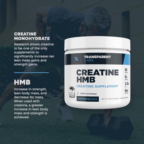 30 Servings Unflavored Creatine HMB G540460