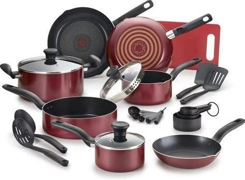 17-pc Black Cookware Set O1591