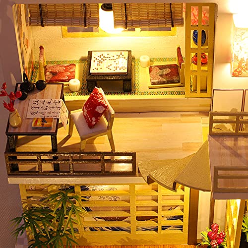 Bamboo Fragrance Dollhouse Miniature with Furniture Kit G7771