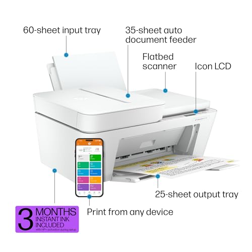 Wireless All-in-One Color Inkjet Printer Scanner Copier U326096