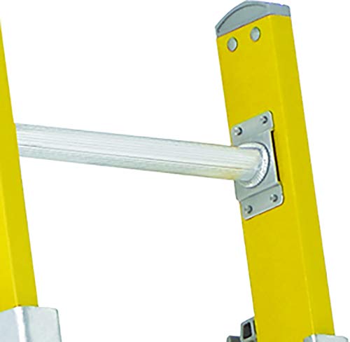 16-foot Fiberglass Extension Ladder, 375-Pound Load Capacity, Type IAA E3085