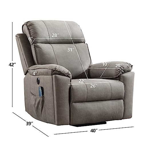 Green Grey Power Lift Recliner Q435018