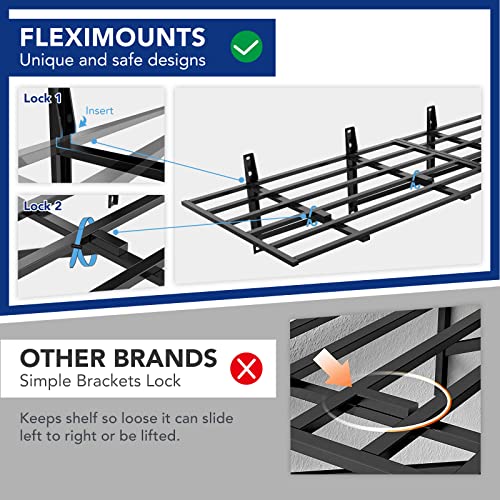 2-Pack Heavy Duty Garage Storage Shelving, 1600lbs Weight Capacity R701819