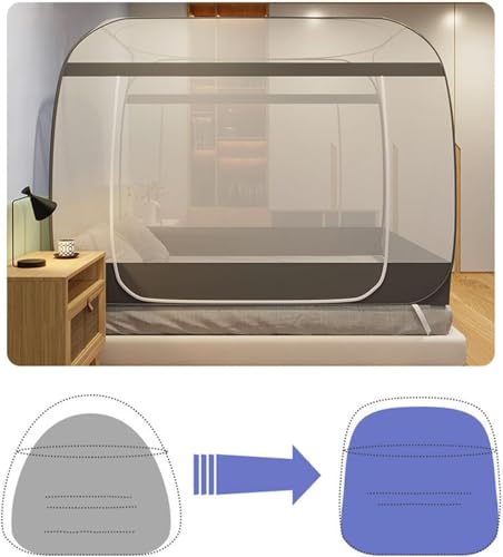 Blue Folding Mosquito Net Tent M7787