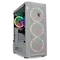 White Intel Core i5 3.40GHz GeForce GTX 650 8GB RAM 1TB HDD WiFi RGB Lighting Windows 10 Pro Gaming PC Desktop Computer W114