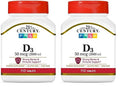 D3 2000 IU Tablets, 110 Count (Pack of 2) P9500