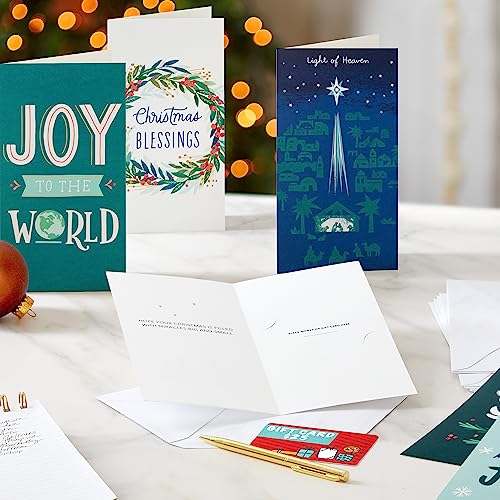 24 Cards with Envelopes Religious Christmas Cards Assortment A650302