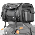 60L Expandable Waterproof Motorcycle Tail Bag with Rain Cover X961