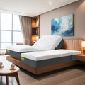 Queen Adjustable Bed Base with Memory Foam Mattress M287988