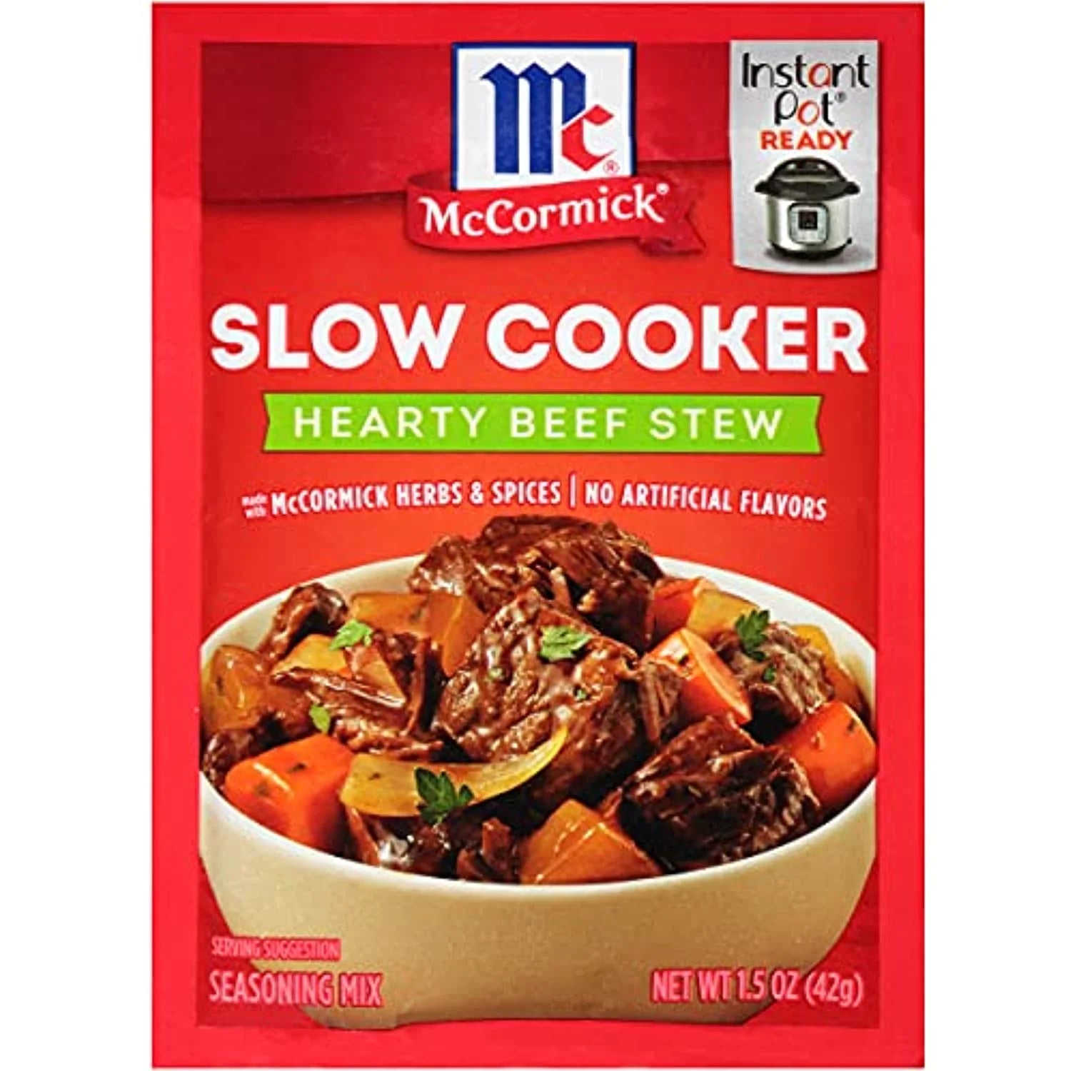 Hearty Beef Stew Seasoning Mix, 1.5 Oz (Pack Of 12) W35848