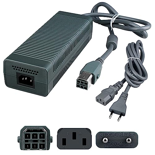 100-127V 203W AC Adapter Power Supply for Xbox 360 Console Y65387