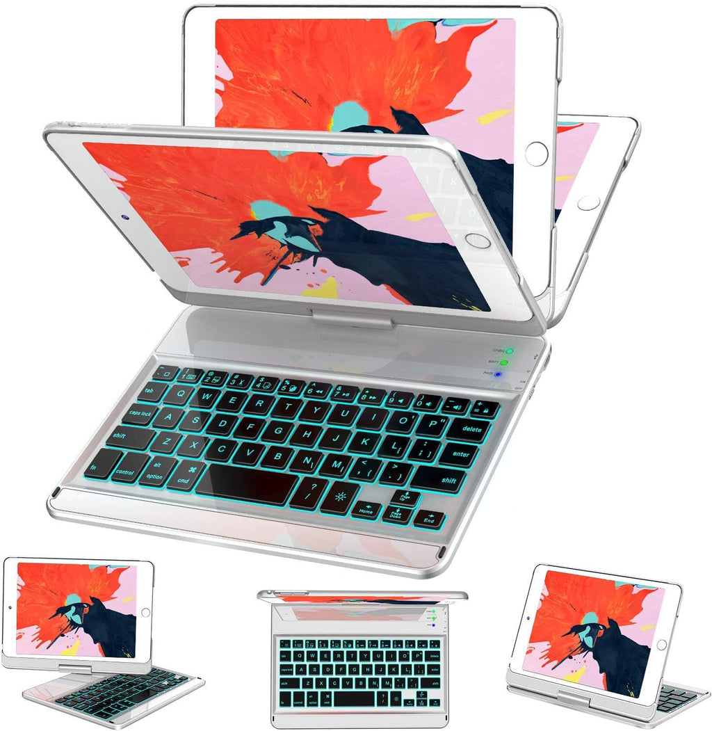 Black 360° Rotatable Backlit Keyboard Case for iPad Mini 5 / Mini 4 I1241