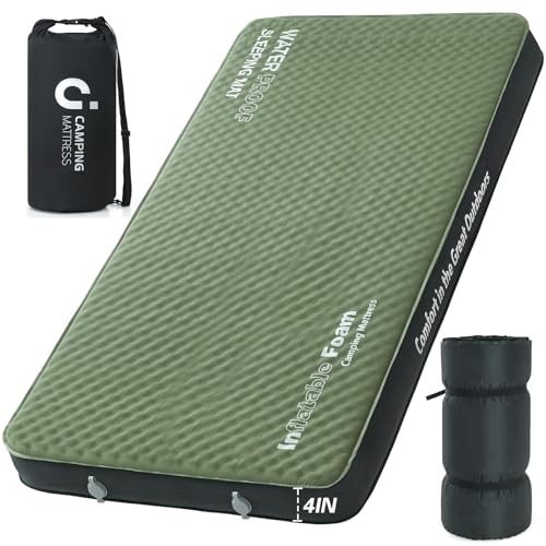 4" Ultra-Thick Self Inflating Foam Camping Mattress R15022