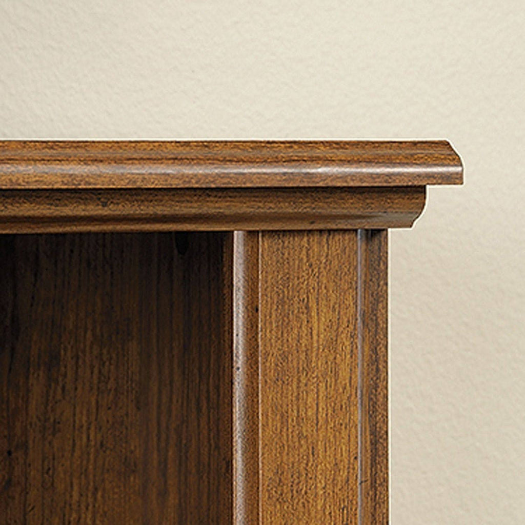Milled Cherry Computer Desk with Hutch V459766