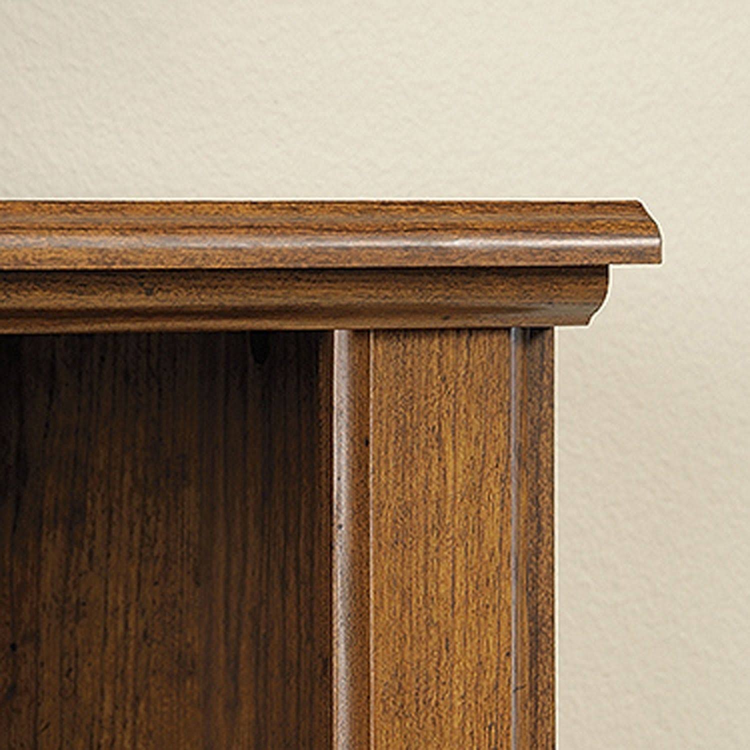 Milled Cherry Computer Desk with Hutch V459766