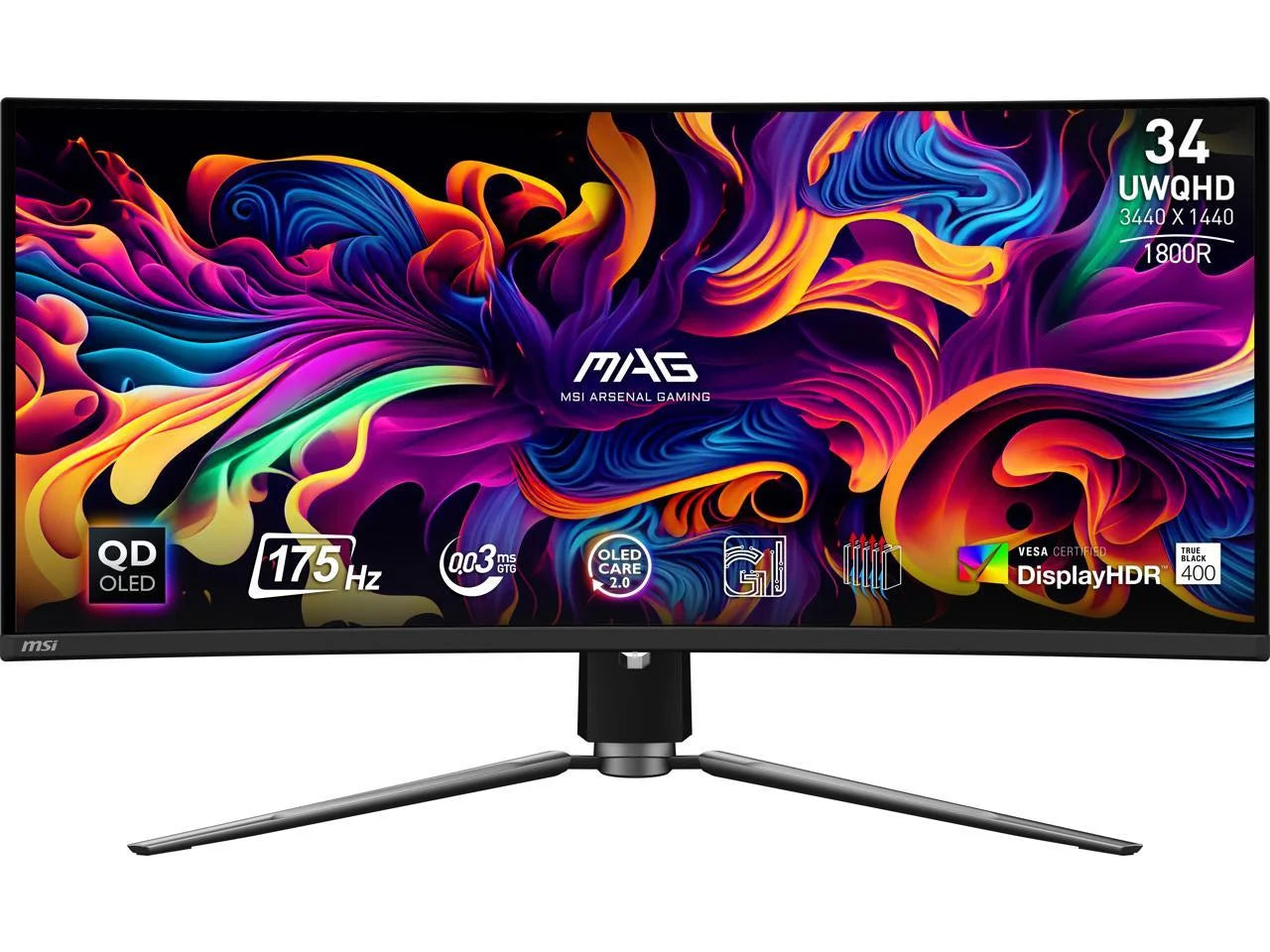 34 175 Hz UWQHD Curved Gaming Monitor 3440 x 1440 K97446
