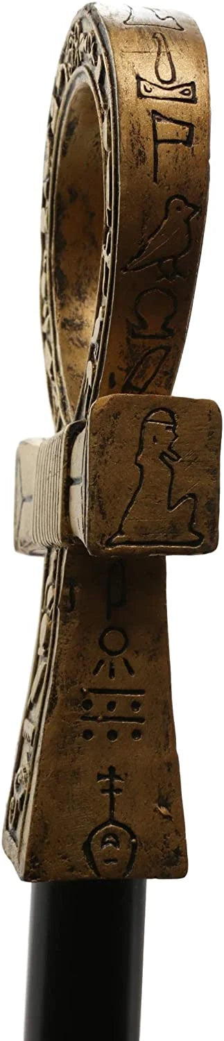 Egyptian Ankh Key of Life Decorative Walking Staff Cane W906