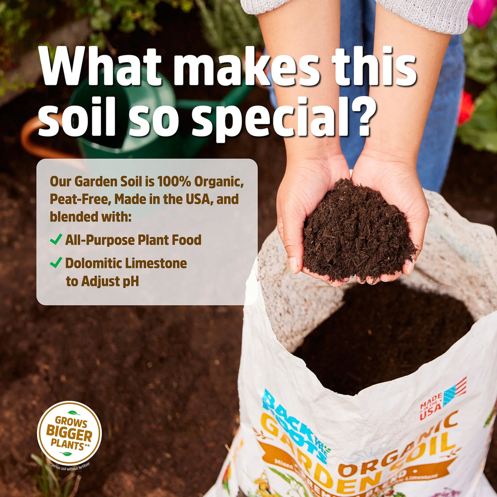 60 1 cu. ft. Bags Organic Garden Soil W71139
