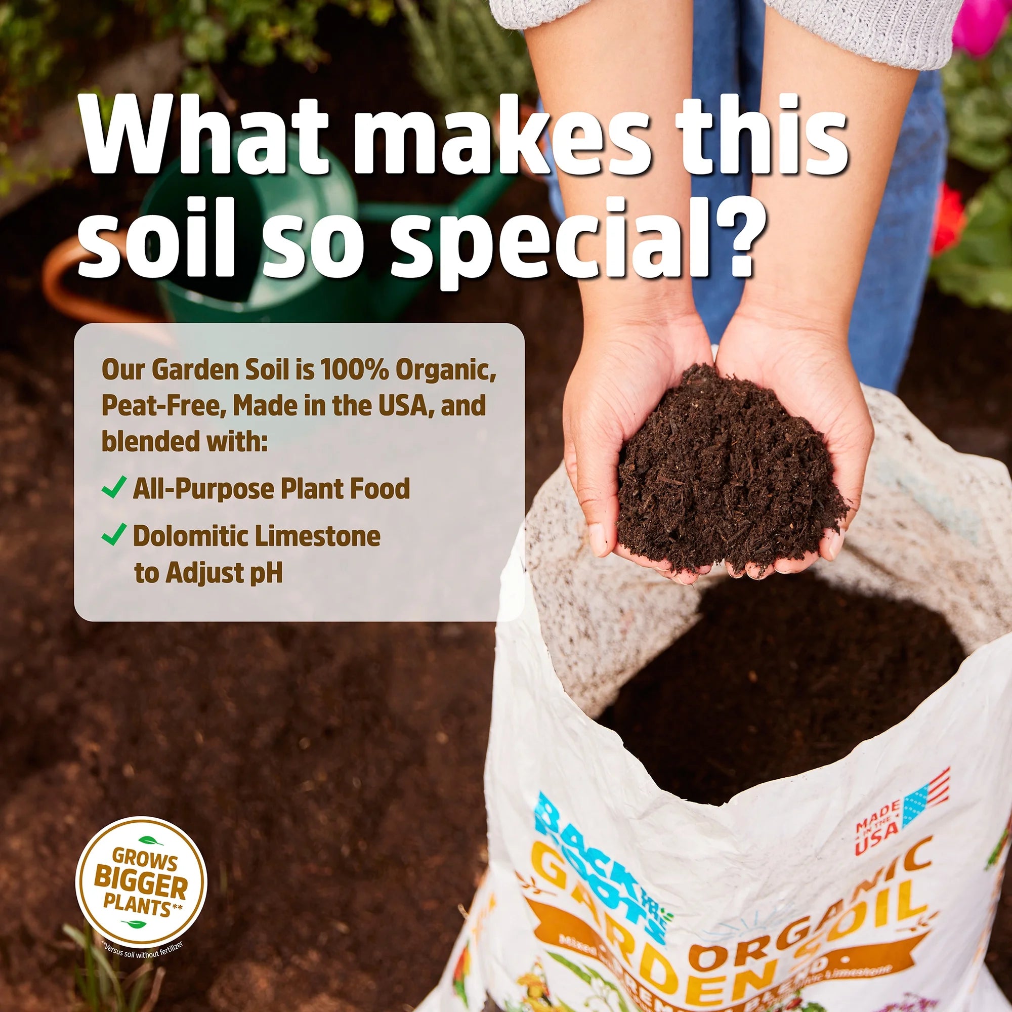 60 1 cu. ft. Bags Organic Garden Soil W71139