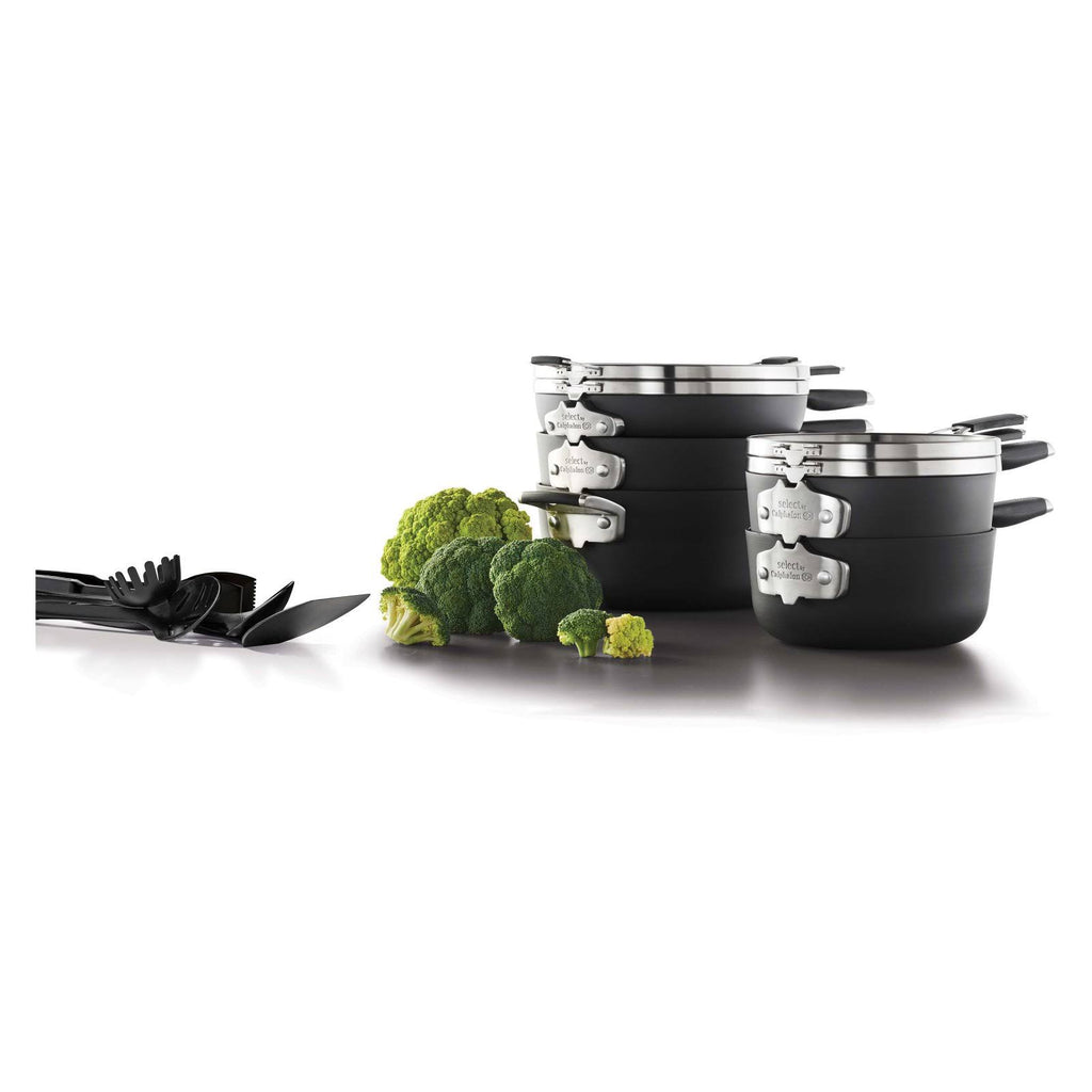 14 Piece Hard-Anodized Nonstick Cookware Set B750877