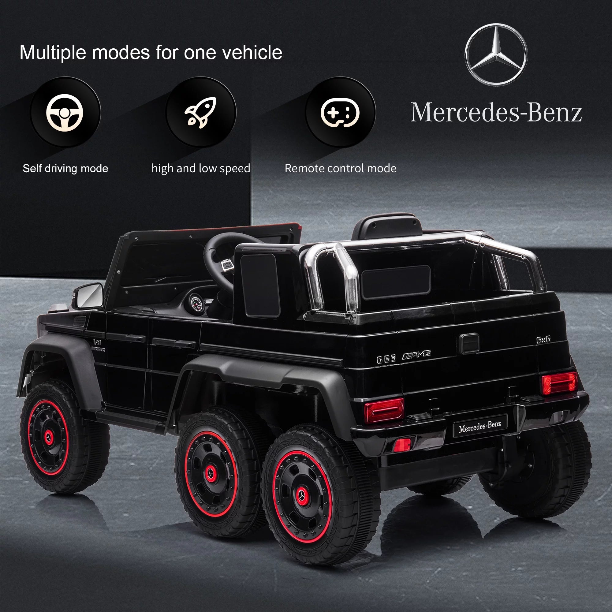 Red 24V Ride On Car with Remote Control K402