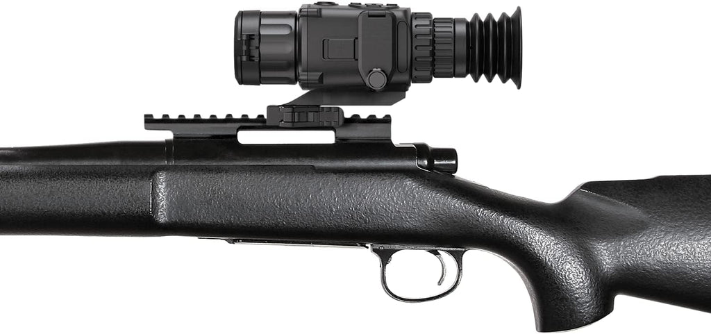 Black Thermal Imaging Rifle Scope 256x192 19 mm Lens W285