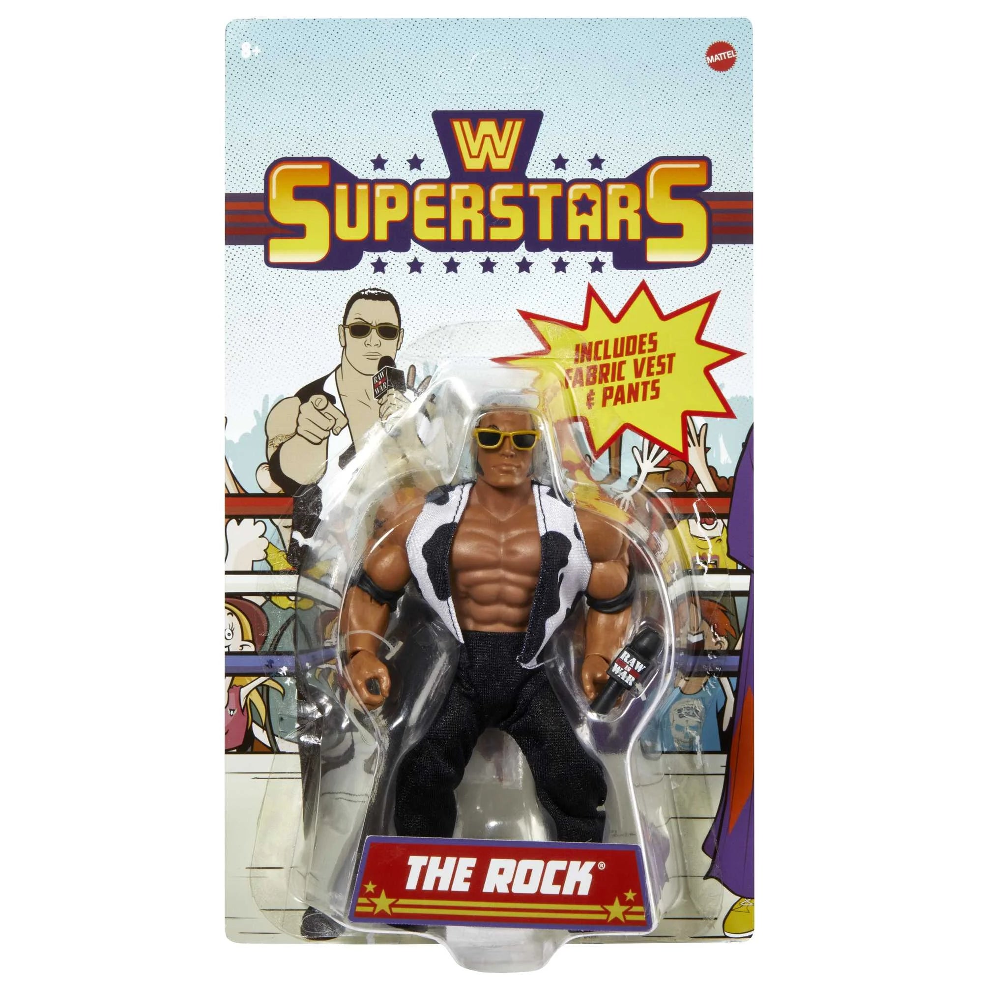 Retro The Rock Action Figure J32664