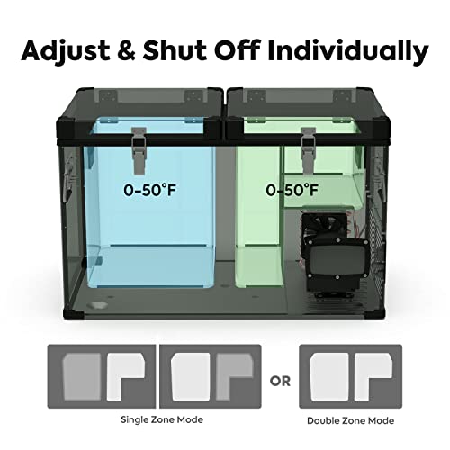 65 Liter Dual Zone Portable Refrigerator M72596