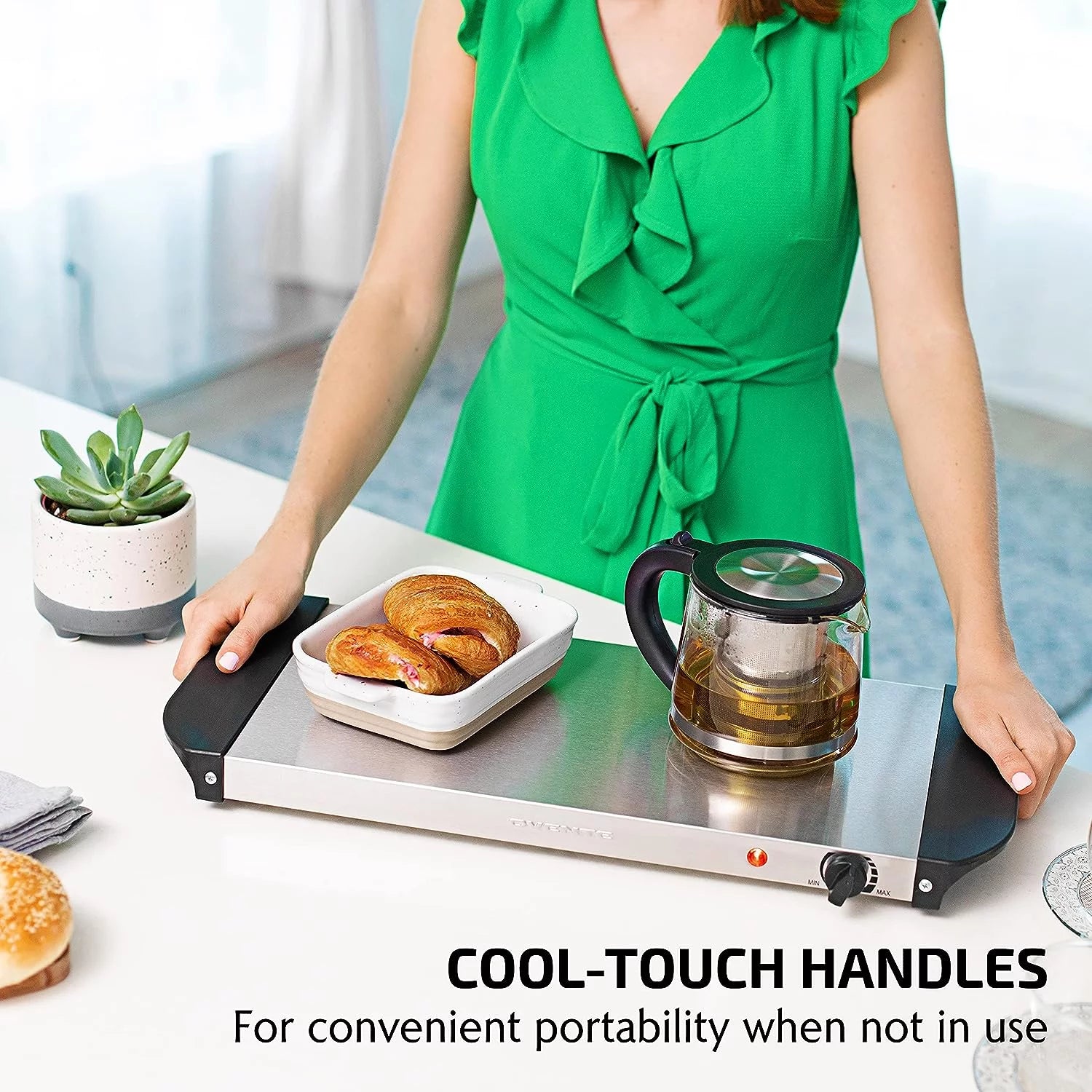 Silver Electric Warming Tray B5685