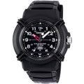 Black Resin Strap Sport Analog Watch L353786