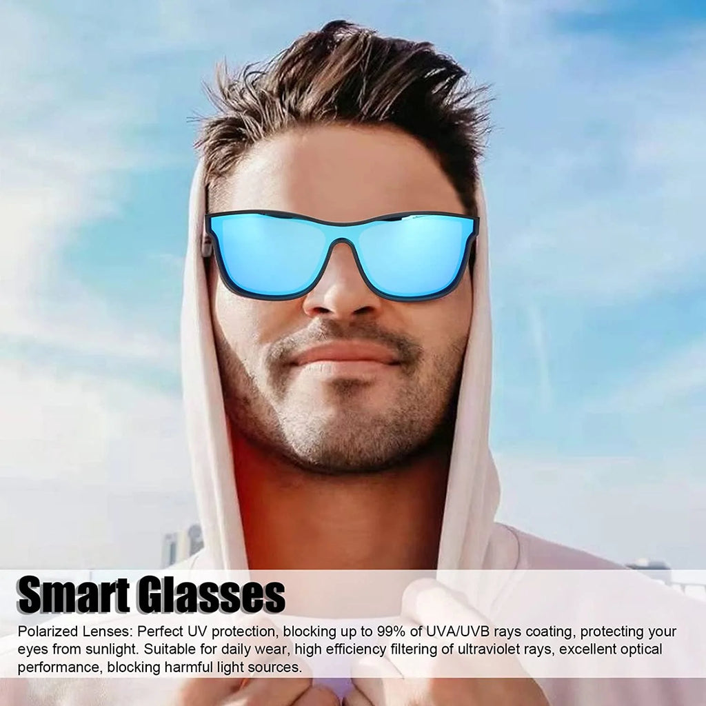 Audio Sunglasses with Open Ear Headphones, Sport Wireless Bluetooth H478