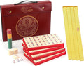 X-Large 146 Numbered Melamine 1.5" Large Size Tile Mahjong Set T894