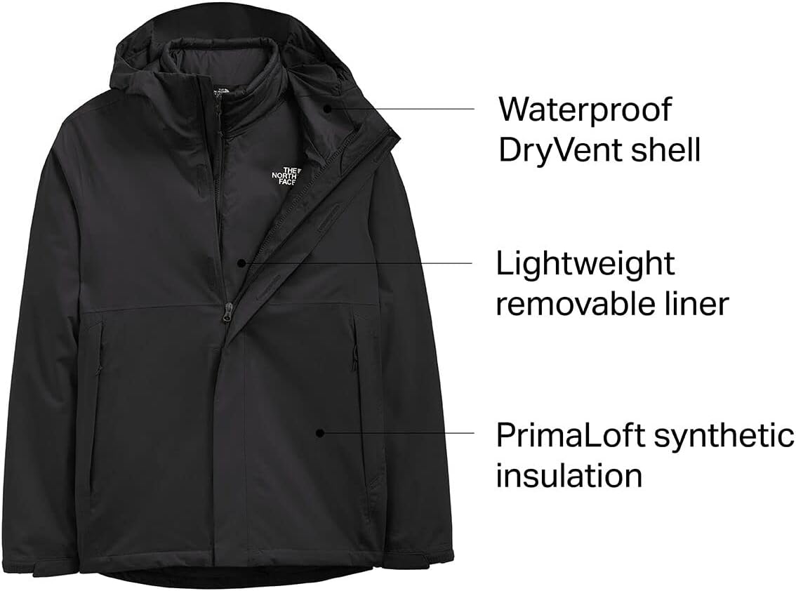 TNF Black Waterproof Jacket W288