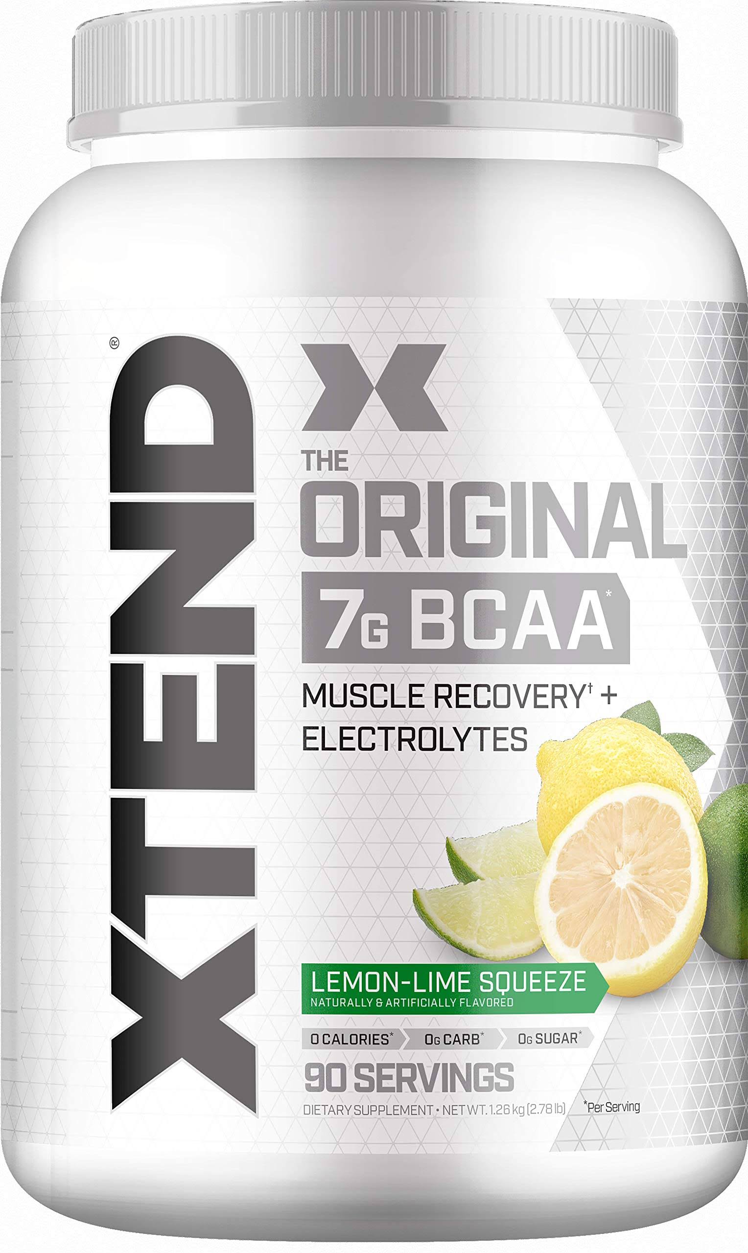 90 Servings Lemon Lime BCAA Powder L35806
