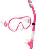 Single Lens Frameless Scuba Mask & Dry Snorkel X4512