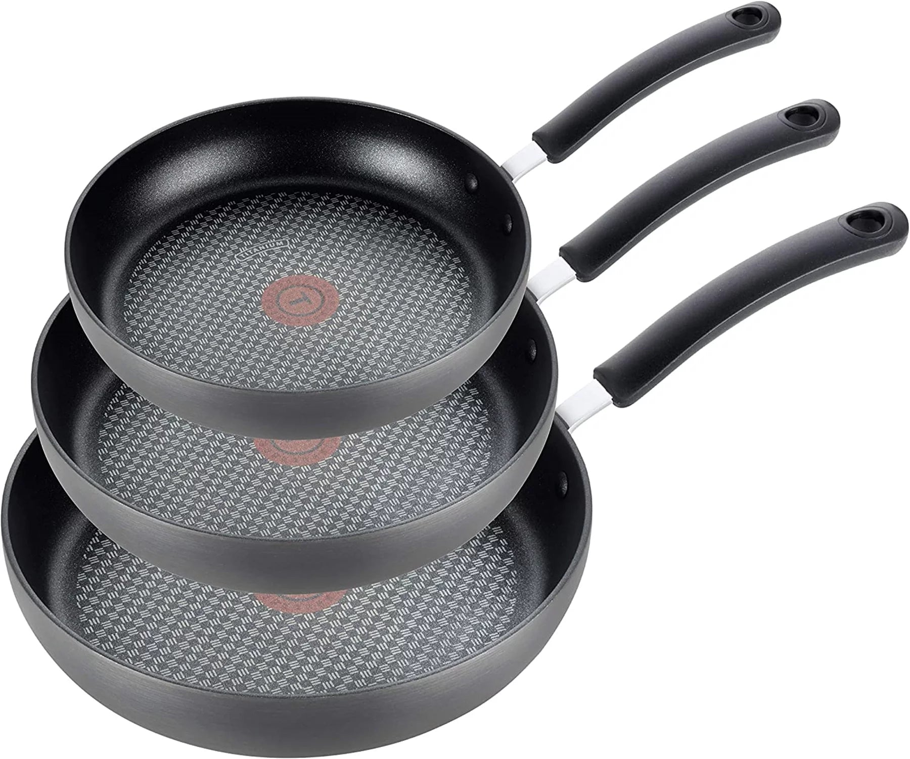 Hard Anodized Nonstick 8-Inch 10.25-Inch 12-Inch Fry Pan Cookware Set O3761