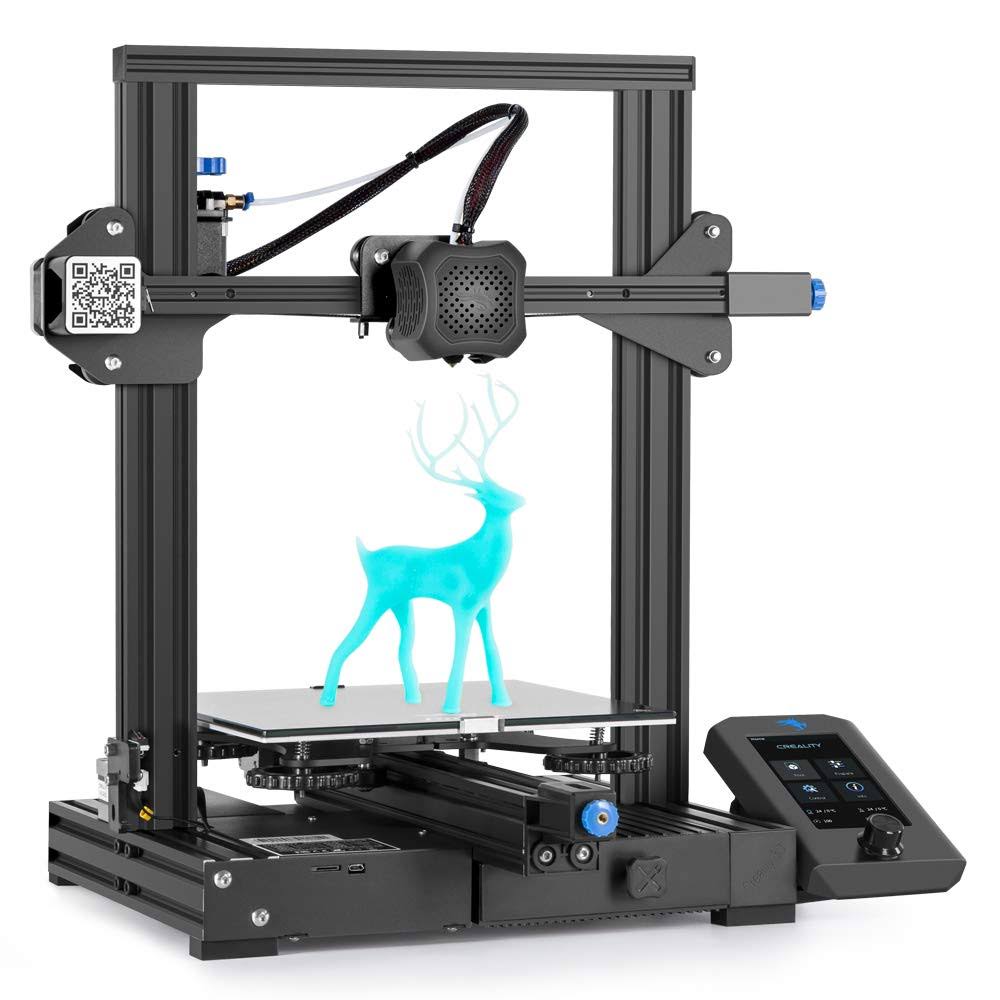 Creality Ender 3 V2 3D Printer with Carborundum Glass Platform S27416