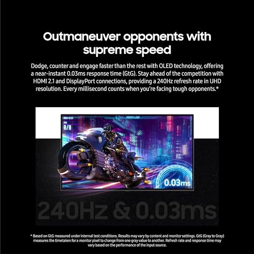 4K UHD OLED Smart Gaming Monitor H61226