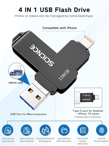 256GB USB Flash Drive (Dark Gray) T307