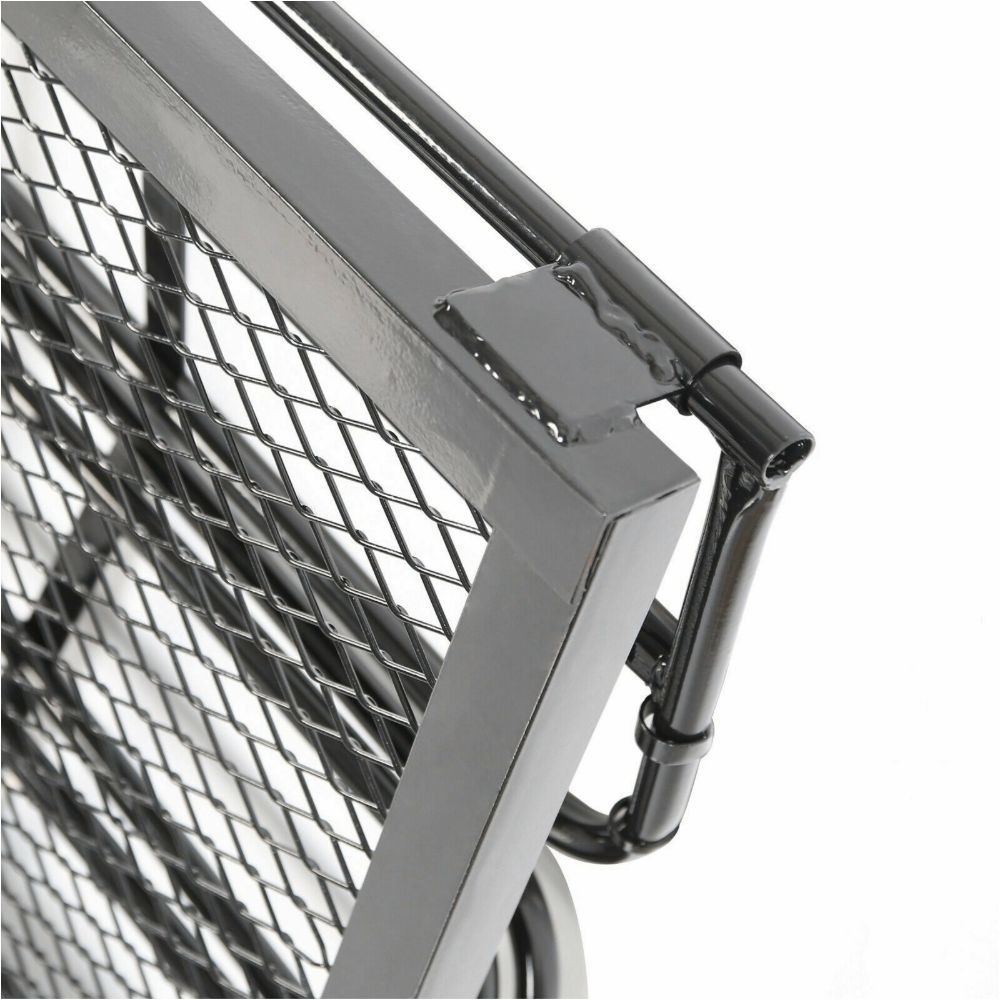 Multifunctional Folding Hitch-Mount Cargo Carrier Basket Luggage Rack U222393